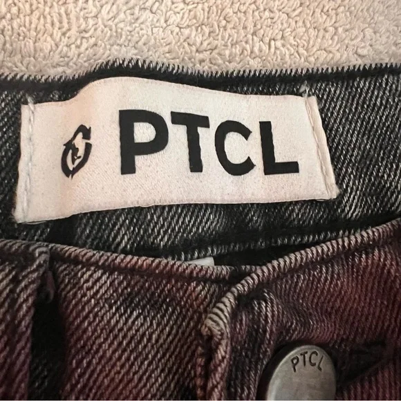 NWOT PTCL JEANS Mid Rise Overdye Non Stretch Straight Leg Jean Women’s SZ 27 - Picture 11 of 11